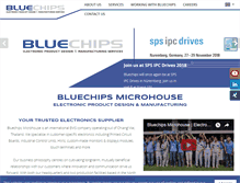 Tablet Screenshot of bluechips.co.th